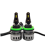 LED лампи H11 KELVIN MSeries - 8000Lm - 6000K для головного світла - Рік гарантії, фото 3
