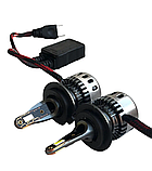 Лід лампи на авто h7 Mseries KELVIN 6000K 8000Lm - 35Вт - Ґарантія Рік, фото 10