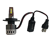 H4 led лампи KELVIN MSeries - 8000Lm - 6000K для головного світла - Рік гарантії, фото 4