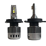 H4 led лампи KELVIN MSeries - 8000Lm - 6000K для головного світла - Рік гарантії, фото 2