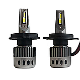 H4 led лампи KELVIN MSeries - 8000Lm - 6000K для головного світла - Рік гарантії, фото 3