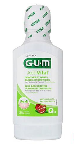 Ополіскувач для порожнини рота GUM ActiVital 300 мл