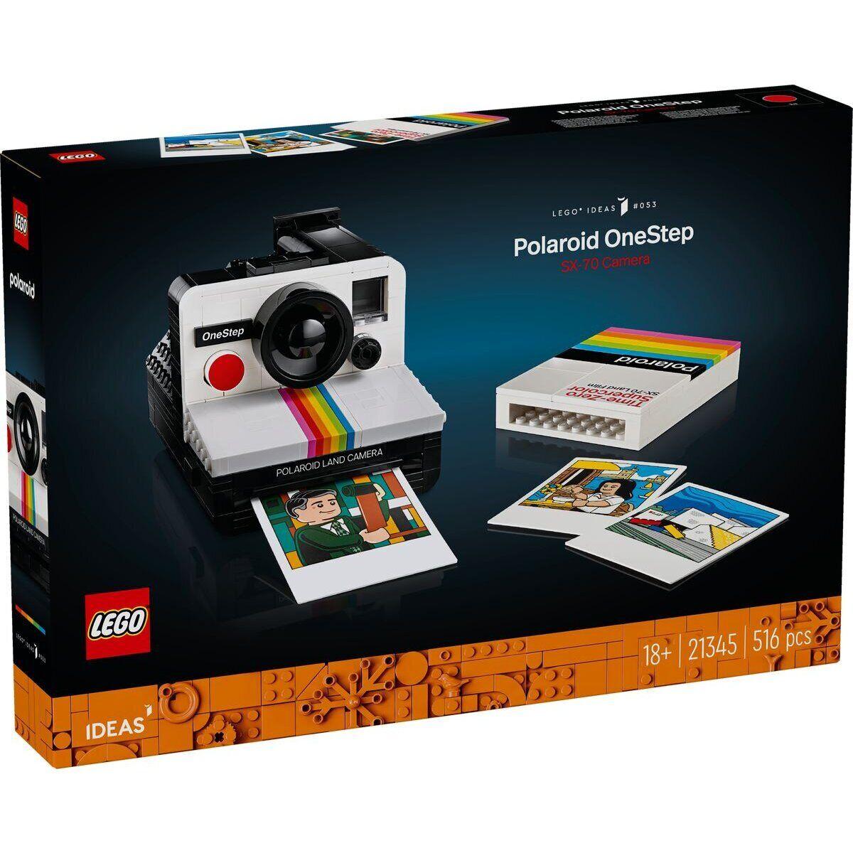 Lego Ideas Фотоапарат Полароїд OneStep SX-70 21345, фото 1