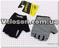 Вело Перчатки без пальцев L-черные, с гелевыми вставками под ладонь SBG-1457 SPELLI