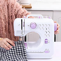 Швейная машина бытовая универсальная 12в1 Sewing Machine, Ручная швейная машинка бытовая от сети и батареек