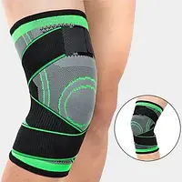 Фиксатор коленного сустава динамический knee suppor 1 шт, Эластичный фиксатор для коленна, Бандаж для колена