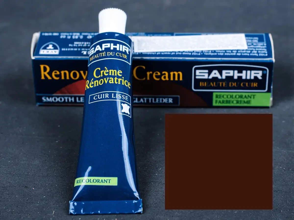 Рідка Шкіра Saphir Creme Renovatrice цв. середній тютюн 25 мл (35)