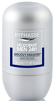 Чоловічий дезод роликовий "Захопливий рай" Byphasse 48h Deodorant Man Groovy Paradise 50 ml(оригінал Іспанія)