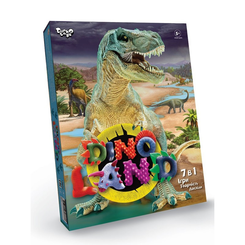 Ігровий набір "Dino Land" Dankotoys (DL-01-01U), фото 1