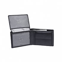 Портмоне шкіряне чоловіче Tony Perotti Cortina 5017 Чорний, фото 5