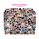 Подарунковий колекційний бокс Stray Kids K-pop Fan Стрей Кідс 8 предметів ломо-карти фігурка наклейки брелок, фото 8
