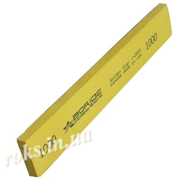 Точильний камінь BORIDE серії Golden Star 1000 грит, 154х25х6 мм арт.10025, фото 1