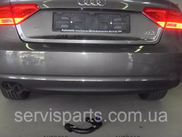 Фаркоп Audi A5 8T 2007-2016 (Ауді А5) швидкознімний гак на ключах