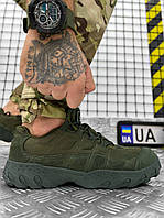 Тактичні чоловічі кросівки олива AK Tactical Predator нубук для армії Ukraine