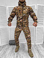Зимний мужской костюм мультикам на флисе softshell Legend для армии Ukraine
