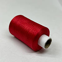 Текстурированные нитки Sindtex для оверлока 150D/1 (1000м) красные