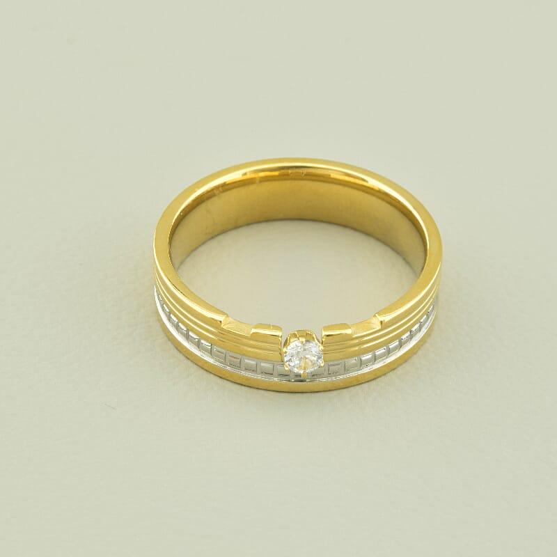 Кільце 'XUPING' Фіаніт (позолота-родій), фото 1