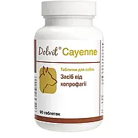 Витаминно-минеральная добавка Dolfos Dolvit Cayenne при копрофагии для собак, 90 таблеток