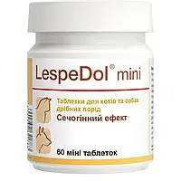 Витаминно-минеральная добавка Dolfos LespeDol mini при заболеваниях мочевыводящих путей для собак и кошек, 60