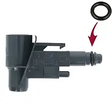 Гумовий ущільнювач на носик (люлька) заварювального пристрою кавомашин Saeco, Philips, Gaggia, 14321861