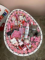 Набор подарочный со сладостями для девушки бокс в форме киндера сюрприз для жены, мамы, ребенка Nbox-39