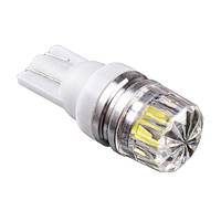 Лампа PULSO/габаритная/LED T10/W2.1x9.5d/W5W/2SMD-5630/12v/0.5w/60lm White (LP-146046)