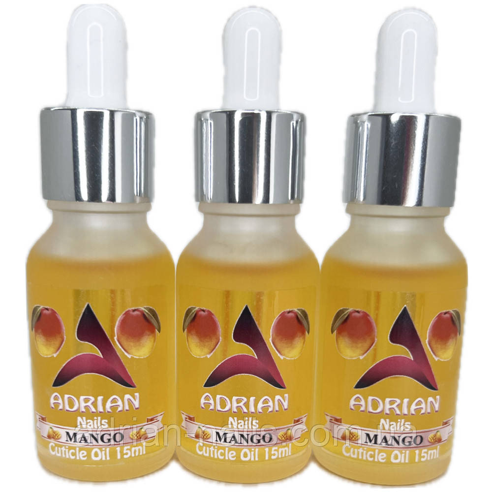Олія для кутикули Adrian Nails-манго, 15 мл