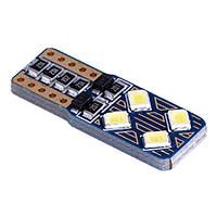 Лампа PULSO/габаритная/LED T10/W2.1x9.5d/W5W/8SMD-3030/12v/4w/80lm White (LP-158480)