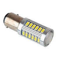 Лампа PULSO/габаритная/LED 1157/S25/BAY15d/P21/5W/33SMD-5730/24v/3w/285lm White (LP-242857)