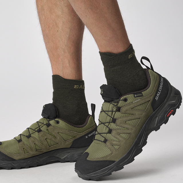 Оригінальні тактичні кросівки SALOMON X WARD LEATHER GTX