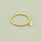 Кільце 'XUPING' Фіаніт (позолота 18к (лимонне)), фото 2