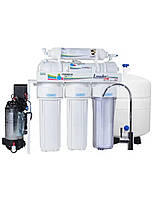 Фільтр для води AquaLine RO-5P MT18 - система зворотного осмосу c насосом