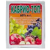 ФУНГИЦИД КАБРИО ТОП 60% В.Г 20 Г ЧАРІВНА ГРЯДКА !