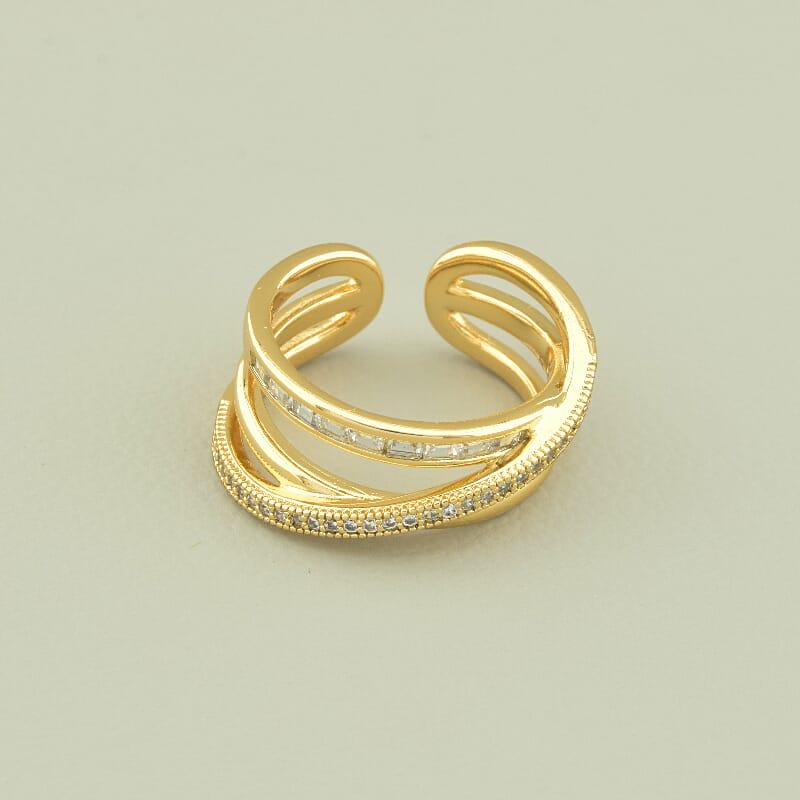 Кільце 'XUPING' Фіаніт (позолота 18к), фото 1