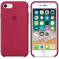 Чехол для IPhone SE 2020 (бампер на айфон se Rose - Red Soft Case)
