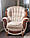 Класичний італійський диван ручної роботи на дерев'яному каркасі "Джове" від фабрики, фото 2