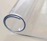 Пленка м'яке скло (захитування на стіл) скатертина на стіл Crystal 2 мм Прозора синіконова скатертина, фото 10