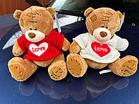 Ведмедик Тедді 20 см коричневий м'які іграшки для подарунків