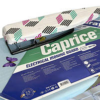 Дошка для прасування одягу CAPRICE 143х38 см з полицею SMSARA, фото 7
