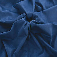 Ткань Замша на дайвинге Темно-синий