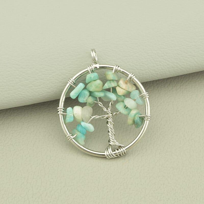 Кулон Амазонить 28x28мм., фото 1