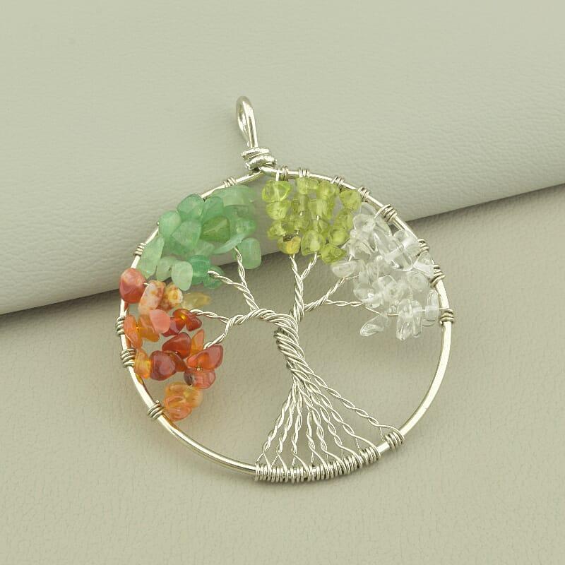 Кулон Самоцвіти 60x50 мм., фото 1