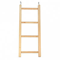 Драбинка для середніх папуг, 30см дерево