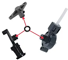 Гумовий ущільнювач на клапан заварювального пристрою кавомашин Saeco, Philips, Gaggia, 140328761