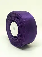 Органза (лента) 4 см, цвет фиолетовый