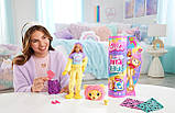 Лялька-сюрприз Barbie Cutie Reveal Lion Plush Оригінал Барбі в костюмі, Левеня Милашка проявляшка, лев Змінює колір, фото 6