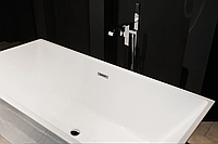 Ванна Окремо Стояча з Акрилу BRONE Riposo White Акрилова Прямокутна Ванна БРОНЕ 178*80*59cm, фото 6