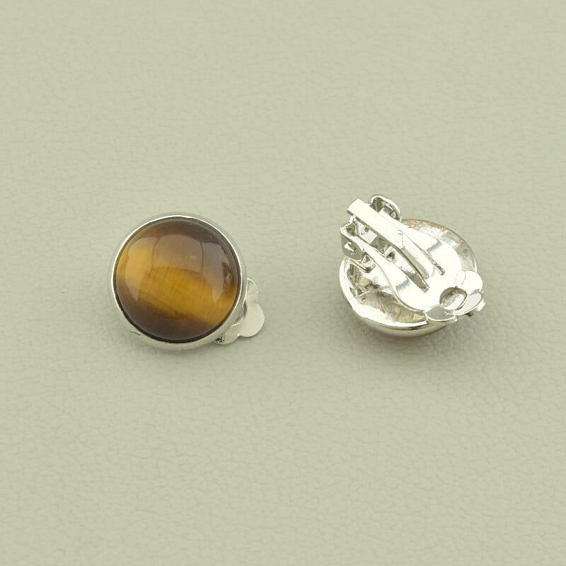 Сережки Тигрове око 14х14