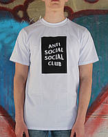 Біла футболка Anti Social Social Club