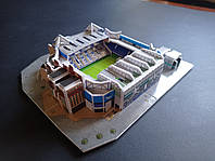 3D Пазлы Футбольного стадиона Стэмфорд Бридж клуба "Челси" (Stamford Bridge - FC Chelsea)